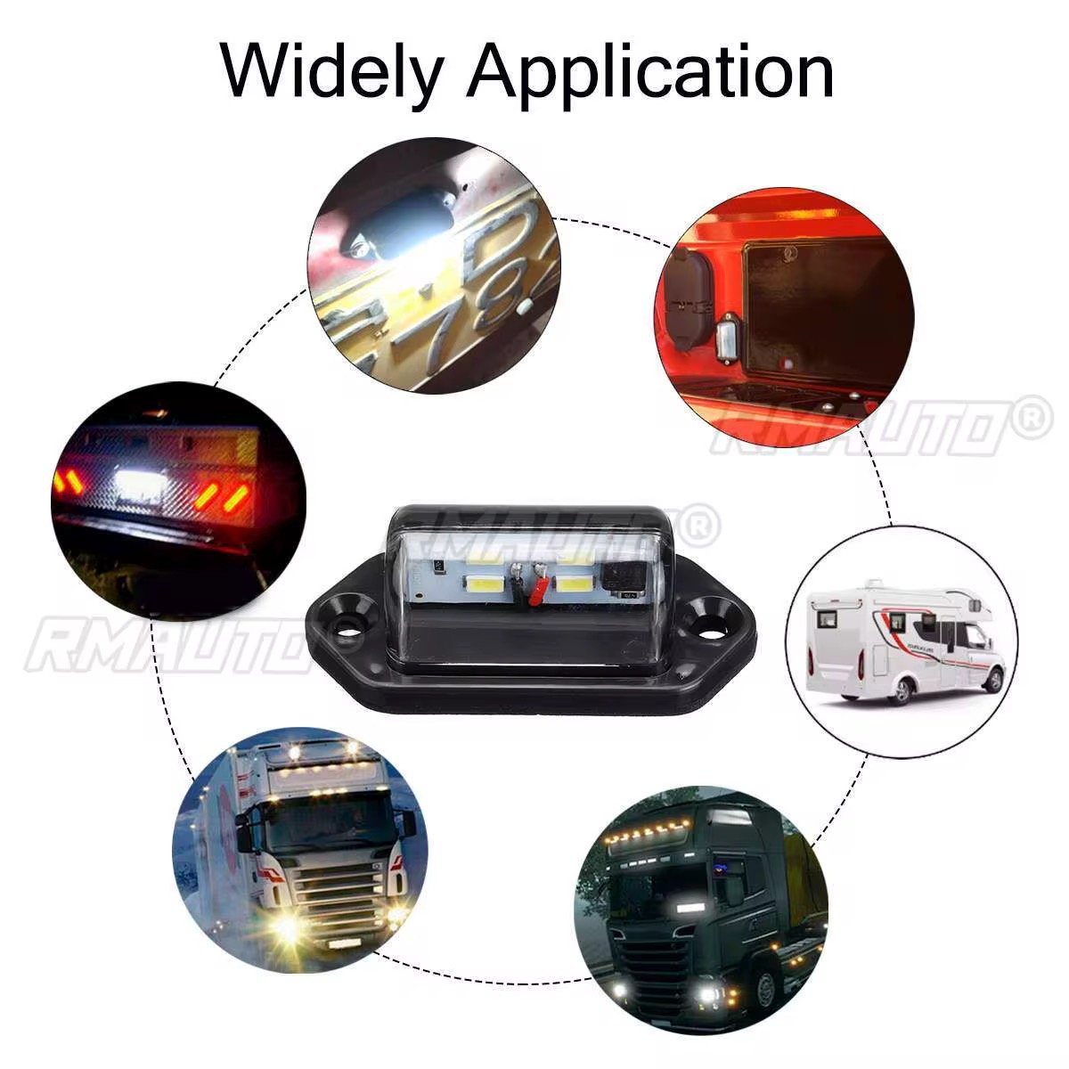 كلوب رقم. ضوء خلفي